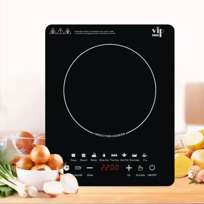 Wholesale 2000W-2200W Induction Cooker with Kids Safety Lock and Timer