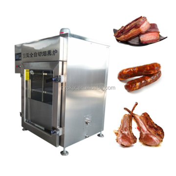 High Efficiency Commercial Electric Sausage, Meat, and Fish Smoker Machine for Factory Sales