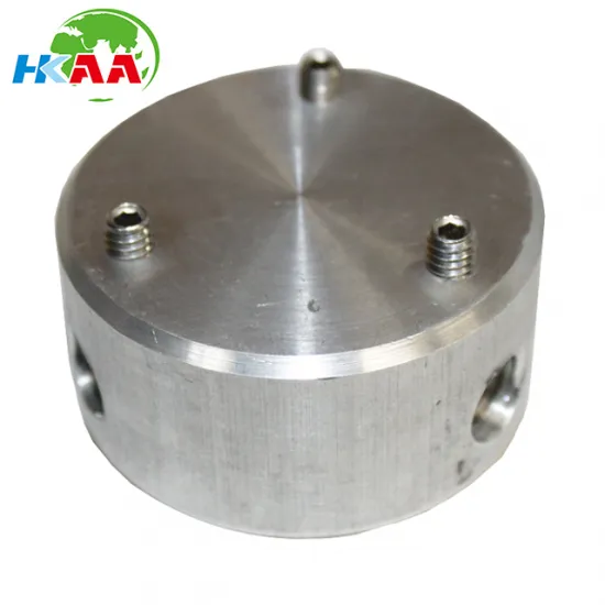 CNC Machined Solid Aluminum Spinner Hub Manifold For 3-Nozzle Spinners