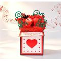 Wyskakująca karta rocznicowa Love Box