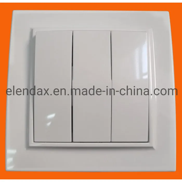 Sakelar Dinding / Pengontrol Lampu ABS Anti Api