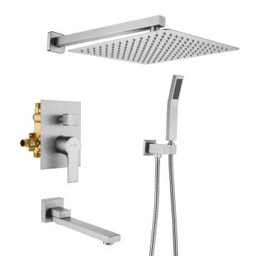 Square Concealed Rain Shower Set