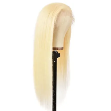 Good Quality 613 Blonde Ombre Human Hair 4*4 Lace Wig Human Hair Lace Wigs Straight Wave 13x4 Lace Front Human Hair  Wigs
