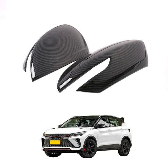 OEM Car ABS Carbon Fiber Chrome Rearview Mirror Trim Cover for 2018 Geely Coolray Exterior Accessories
