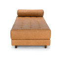 Luxo Pu Chaise Lounge Sleeper