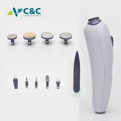 Electric nail file manicure and pedicure set