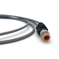 M12 MALE Y DUSITIOROR إلى CONCLITION CABLE