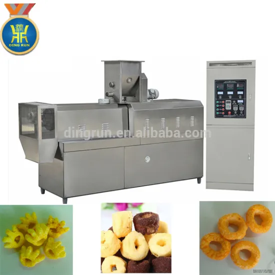 hollow tube corn puff making machines