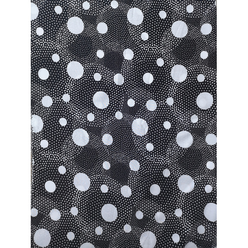 Dots Rayon Challis 30S Air-jet Printing Fabric