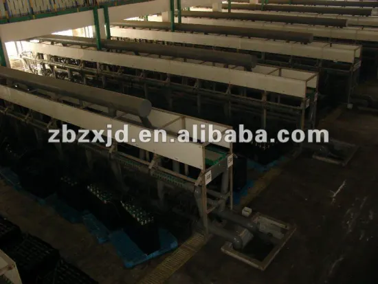 Battery Formation System - Acid Recirculation System