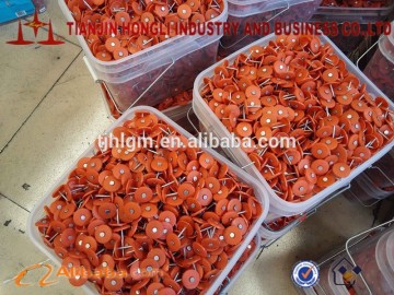 plastic cap roofing nail for reasonable price