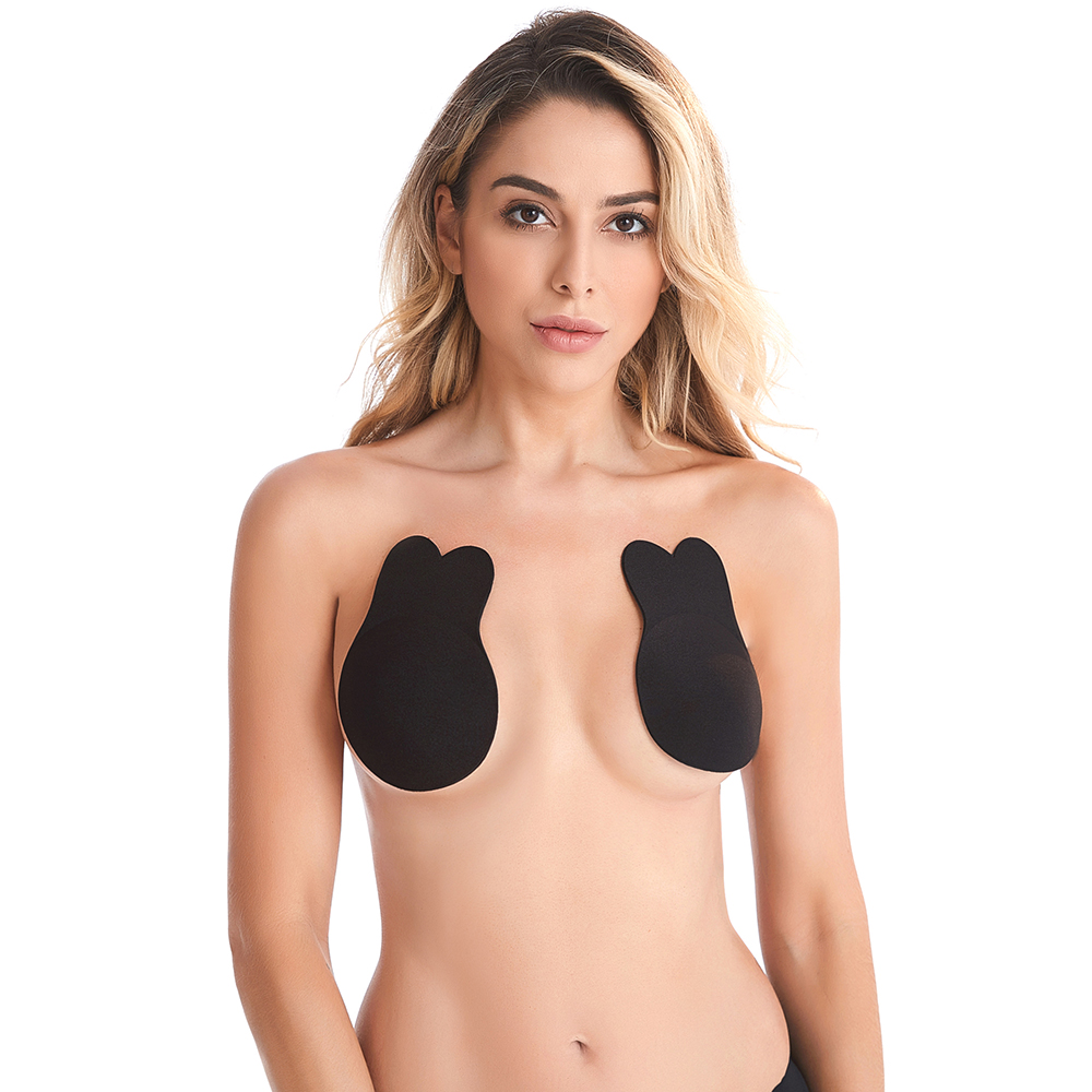 Nieuw ontwerp Women Rabbit Uplift Gathering Nipple Cover