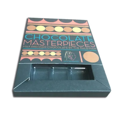 Brand Logo Print Kraft Paper Chocolate Box