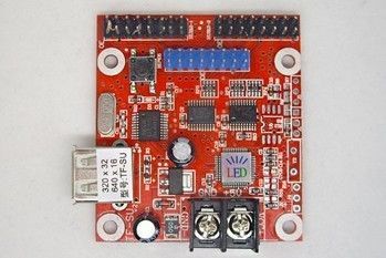 Single Colour Red Led Display Controller Card With Ce Approved