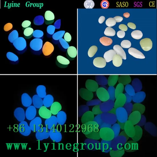 100 Pcs Glow in the Dark Garden Pebbles for Walkways and Decor in Blue