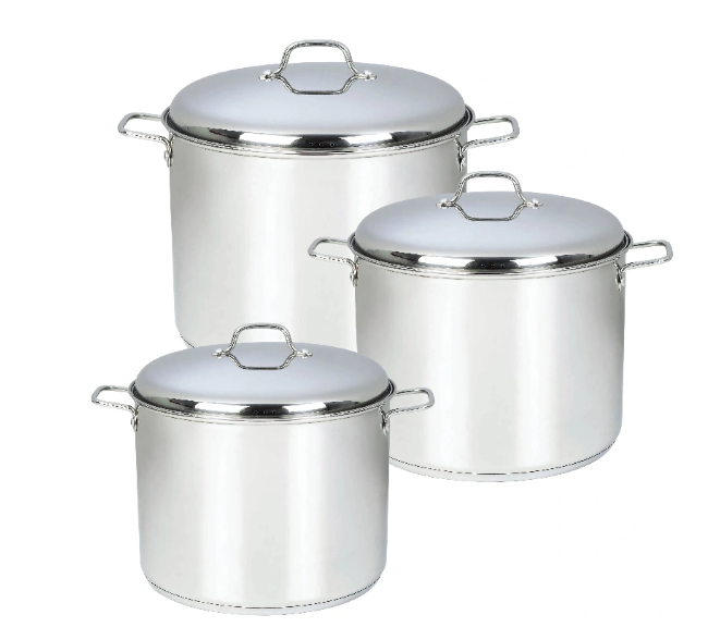 Stainless steel stock pot