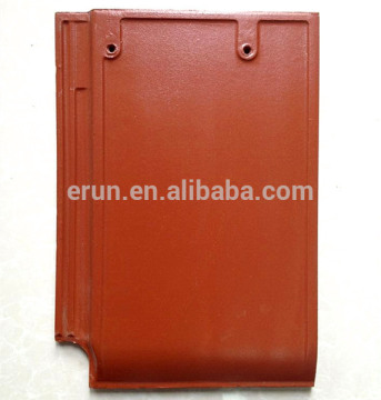 German style clay roof tile/flat ceramic tile with professional workmanship