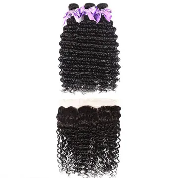 100% Virgin Organic For Natural Bounce Senegalese Twist Curly Hair Bundles Wholesale Virgin Hair With Hd Closure And Frontals