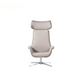 Fyrstjärnig basläder Swivel Executive Lounge Fåtöljer