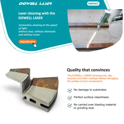 5% Discount, 5 Years Warranty: Wei Hong System Small Newest Raycus 1000W Clean Laser Rust Removal Gun