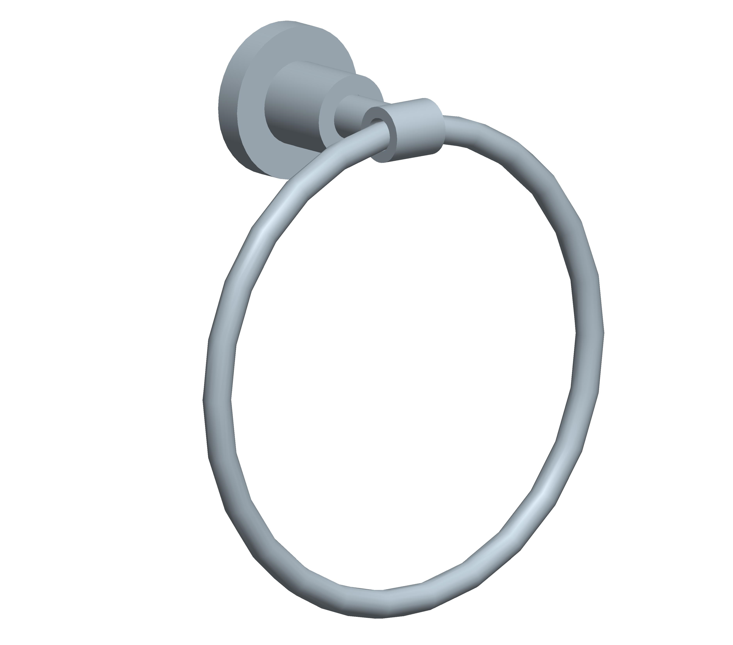 Настенное кольцо для ванного полотенца