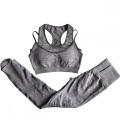 Pakaian Gym Wanita Seamless Yoga Set