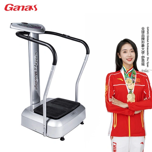 Ganas Whole Body Vibration Machine Crazy Fit Massage China Manufacturer