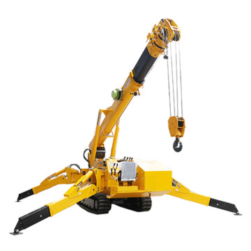 China Cheap Price 2 Ton Crane: Electric/Diesel 3 Ton 3000kg Mini Crawler Spider Crane