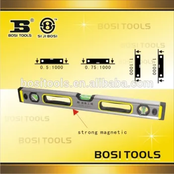 Aluminium Level Bubble Ruler Strong Magnetic