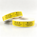 Etiqueta de identificação do cateter PICC