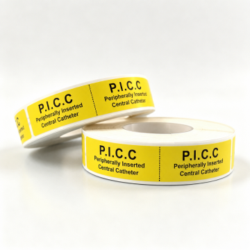 Etiqueta de identificação do cateter PICC