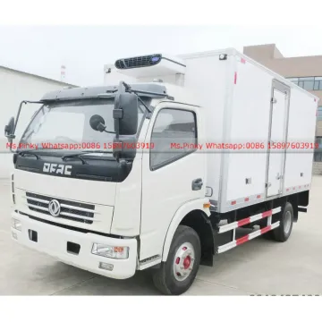 DAF RHD Freezer Truck Right Hand Drive Refrigerator Truck for meat and Fish with 20cbm Cargo Van -5 to -18 Degree