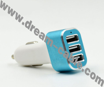 Popular Triple USB Ports Car Charger