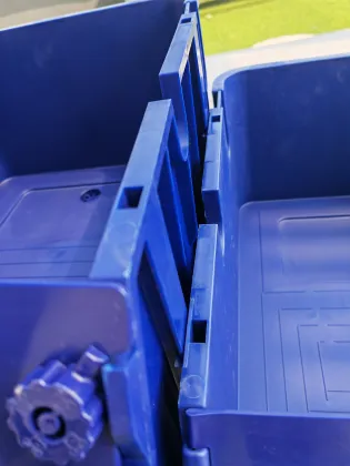 Durable Crab Farming Box with Enhanced Water Flow for Optimal Crab Growth
