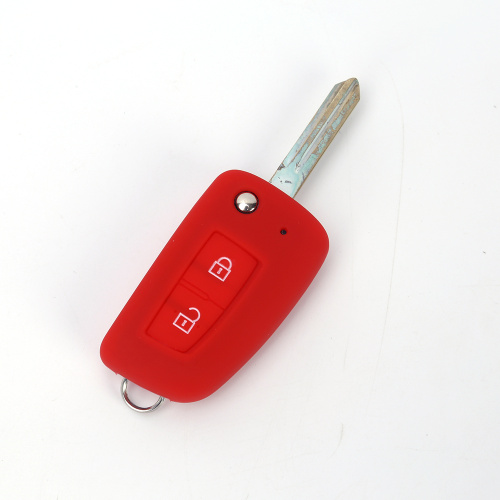 Nissan Qashqai 2 Button Silicone Car Key Case