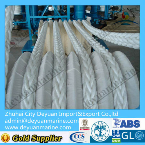 8 strand Polyester mooring rope