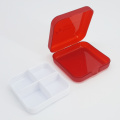 Detachable Tray 4 Grid Pocket Pill Box