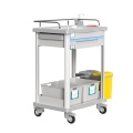 Carrinho de remédios hospitalares