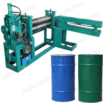 Three in One Oil Drum Cutting and Flattening Machine