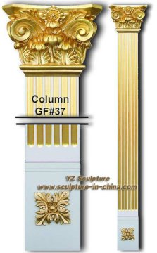 Hand Carving Columns