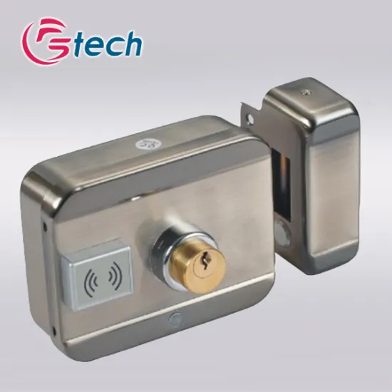 High security electric rim lock for access control