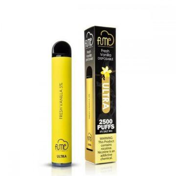 Wiederaufladbare Fume Ultra -Einweg 2500 Puffs Vape