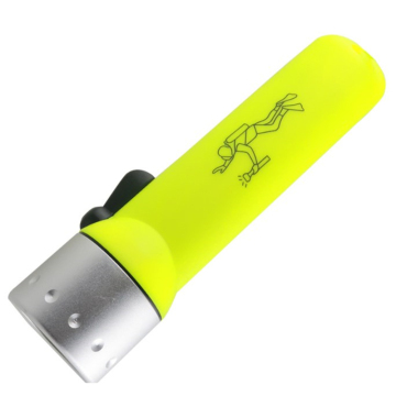 Linterna de buceo de alta potencia impermeable de 100 m