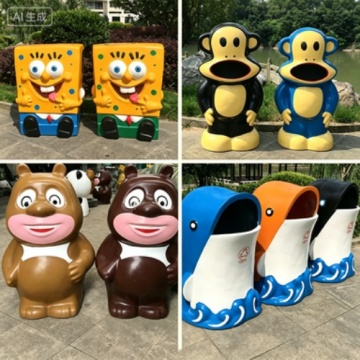 Outdoor Recycling Station Customization – Multi-Compartment Waste Sorting Bin