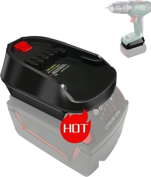 Adapter for Dewalt & MIL 20V Max to Bosch 18V PBA Battery Conversion