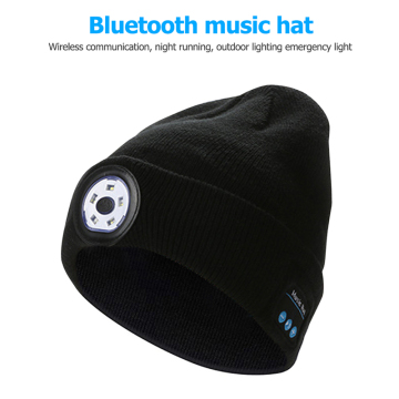 Winter cap Music Headphone