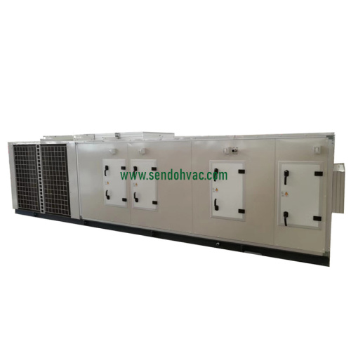 Energy Saving Ducted Type Precision DX AHU Packaged Rooftop Unit Air Conditioner