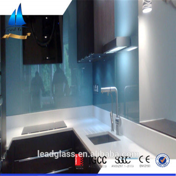 Toughened Back Painted Glass Panel Backsplash