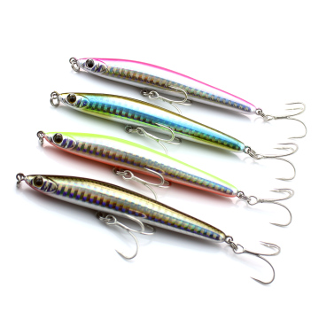 95 mm 17g Affondamento Affitto per la matita di stickbait - Soffio profondo flutter