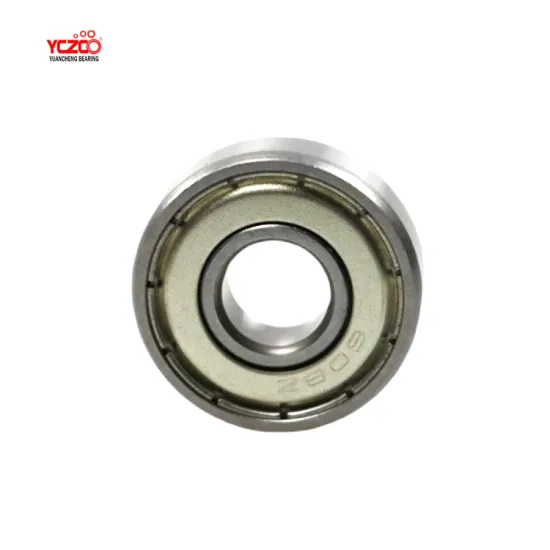 YCZCO Chrome Steel Miniature Deep Groove Ball Bearing 608ZZ Z3V3